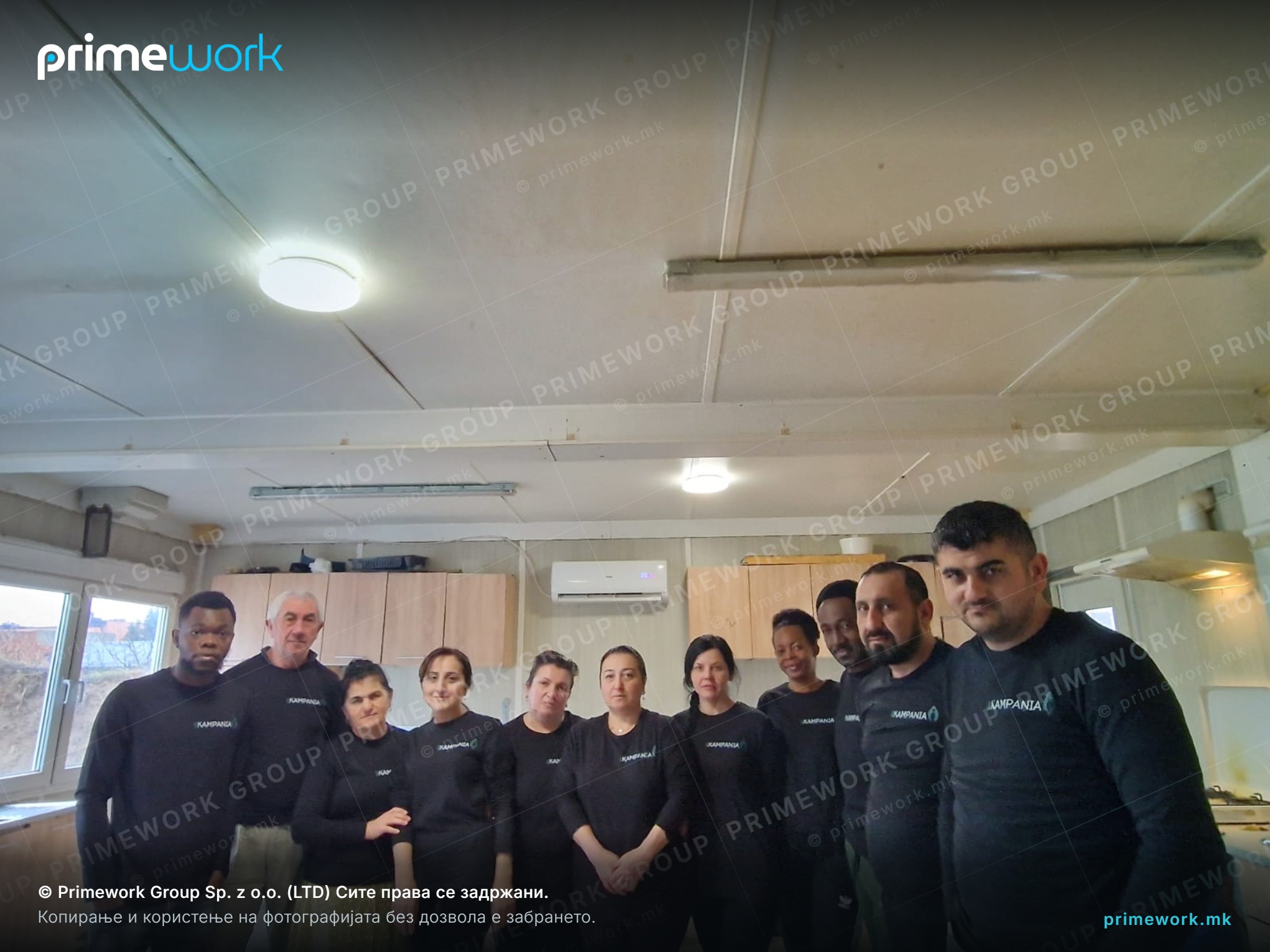 The Primework Group recruitment team in the office
